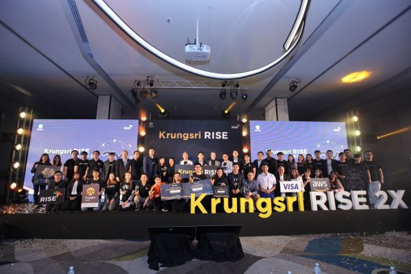 Krungsri RISE 2X Demo Day โชว์ปรากฏการณ์คูณสอง เร่งสตาร์ทอัพโต 2 เท่า