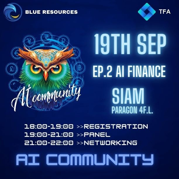 2nd episode of AI Community by Blue Resources X TFA